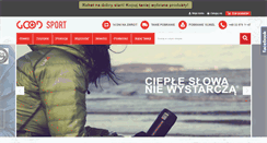 Desktop Screenshot of goodsport.pl
